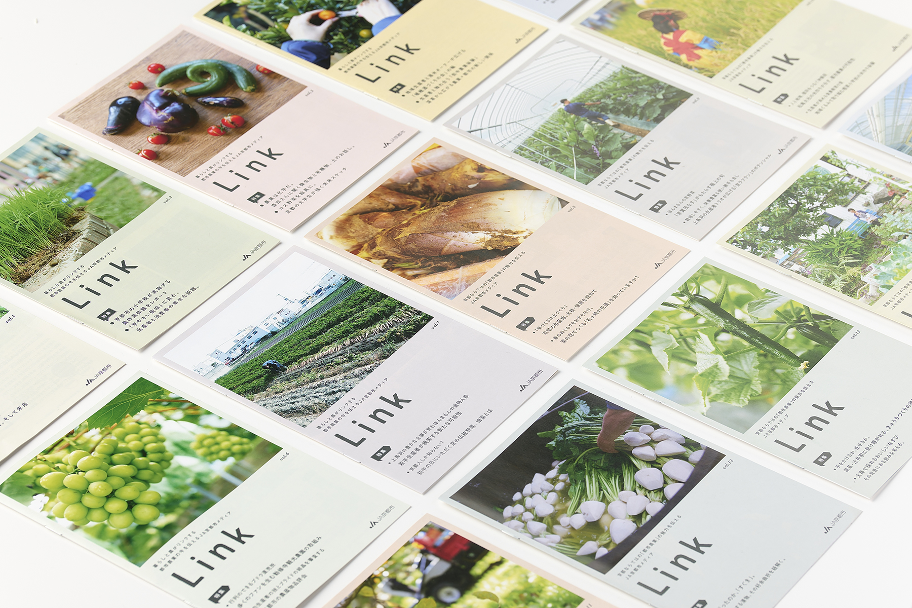 京都市の農業の今を伝える広報誌&WEBメディア制作のお手伝い